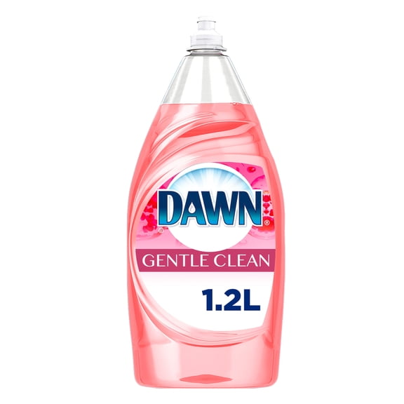Lavatrastes Líquido DAWN Gentle Clean, Jabón Líquido para Trastes Desengrasante, 1.2 l