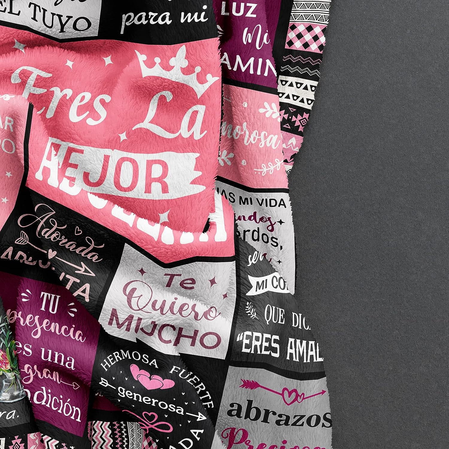 Grandma Gifts in Spanish, Mothers Day Birthday Gifts for Grandma, Abuela Gifts, Regalos para Abuela, Grandmother Gifts, Abuelita Blanket