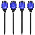thumbnail image 1 of Parpadeo Decoración de jardín Luz Camino Luz IP55 a prueba de agua (Luz azul 4PCS), 1 of 6
