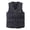 Blue, variant on uikmnh Mens Vests Casual Men's Plus Size V Neck Pocket Vest Casual Clip Outerwear for Everyday Wear Size:2XL