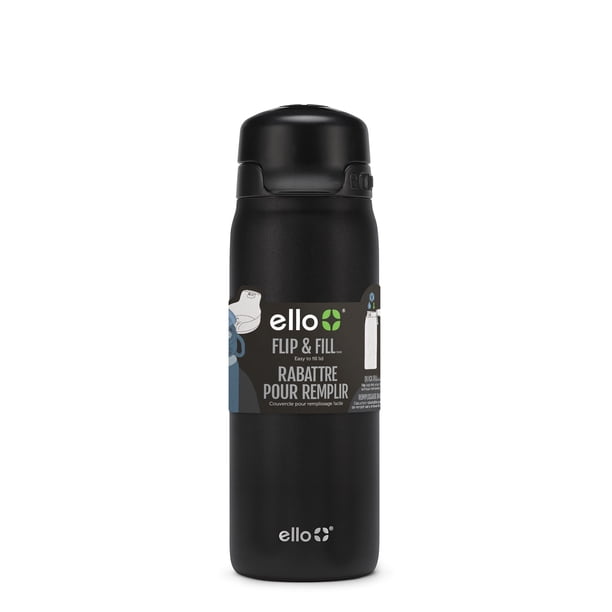 Gobelet pour bouteille d'eau Ello Pop & Fill de 32 oz, gravure personnalisée sur mesure - France