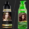 thumbnail image 3 of Herbishh Chestnut Brown Hair Dye Shampoo 500ml, Color Shampoo for Grey Hair, 3-in-1 Natural Hair Dye, Ammonia-Free Formula, Hair Color for Women & Men, 3 of 9