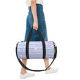 thumbnail image 6 of Pofeuu Striped Gradient Print Travel Duffel Bag,Sports Tote Gym Bag,Shoulder Weekender Overnight Bag for Women Gym Bag, 6 of 6