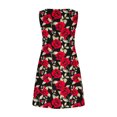 thumbnail image 4 of SMihono Robe d'Été Boho pour Femmes Grande Taille Robes d'Été pour Femmes Plage T-Shirt Floral Robe d'Été Décontractée avec Poches Robe Boho, 4 of 5