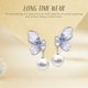 thumbnail image 4 of TEHAUX 1Par Aretes Colgantes Mujer Con Y Perla Fino Multicolor, 4 of 7