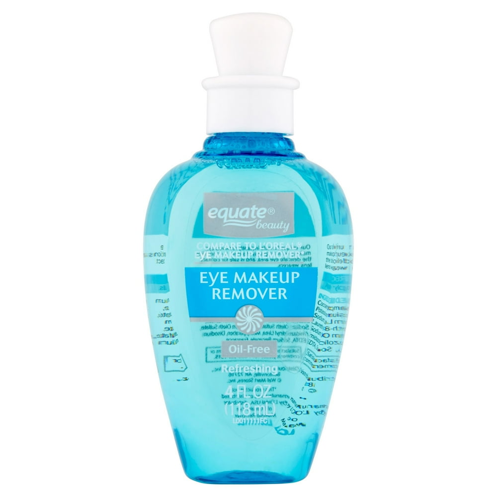 Equate Oil Free Eye Makeup Remover, 4 Oz