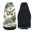 thumbnail image 6 of XYZCANDO 2 Pack Car Seat Cover Set for car Front Seats Car Seat Covers Waterproof Breathable, Truck SUV Vehicle Car Front Seat Covers, Butterfly Print, 6 of 10