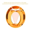 thumbnail image 4 of Potty Training Seat PVC Cushion Cute Cartoon Bee Shape Easy to Clean Ergonomic Design Toddler Toilet Seat Banana Yellow, 4 of 4