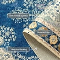 thumbnail image 7 of 2'x10' Boho Runner Rug,Modern Faux Wool Washable Rugs Runner for Hallway Non-Slip Long Kitchen Rug, Vintage Low Pile Indoor Carpet for Porch Laundry Entryway Entrance, 7 of 7