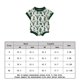 thumbnail image 2 of Blusa Mangas Cortas Ropa para bebé (niño o niña), peleles de verano para bebé recién nacido, monos holgados con cuello redondo Ygjytge Verde T 3/6M para Niña, 2 of 8