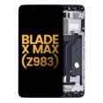 thumbnail image 1 of Assemblage LCD de Remplacement avec Cadre Compatible pour ZTE Blade X Max (Z983) (Reconditionné) (Noir), 1 of 7