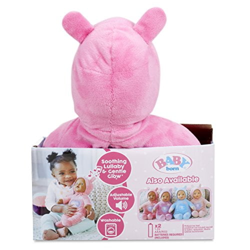 baby born goodnight lullaby brown eyes realistic baby doll