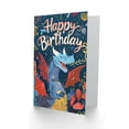 thumbnail image 2 of Artery8 Birthday Card Happy Laughing Dragon Design Fun Joy 7th 7 Year Old For Child Kids Son Daughter Greeting Card, 2 of 3