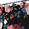 thumbnail image 3 of Pioneer Flower Floral Print Pattern Shower Curtain 36"x72" ,Bathroom Decorative Shower Curtains Set with 12 Hooks,Modern Waterproof Washable Shower Curtain, 3 of 6