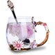 thumbnail image 4 of Tazas de té de cristal, regalos de taza de café para esposa/mujer/abuela/mamá/amiga WD.WDQZL Hogar, 4 of 5