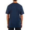 thumbnail image 4 of Hurley Men's Everyday Washed One and Only Slashed Short Sleeve Tee T-Shirt (Small, Obsidian), 4 of 5