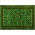 thumbnail image 1 of Ahgly Company Indoor Rectangle Persian Green Traditional Area Rugs, 4' x 6', 1 of 1