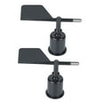 thumbnail image 6 of NICEXMAS 2Pack Black ABS Wind Meter Anemometer for Greenhouse Use and Simple Design 7.9x5.9x2.4in, 6 of 8