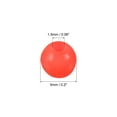 thumbnail image 2 of Unique Bargains 5mm Round Plastic Luminous Glow Fishing Beads Tackle Tool Red 200 Pieces, 2 of 5