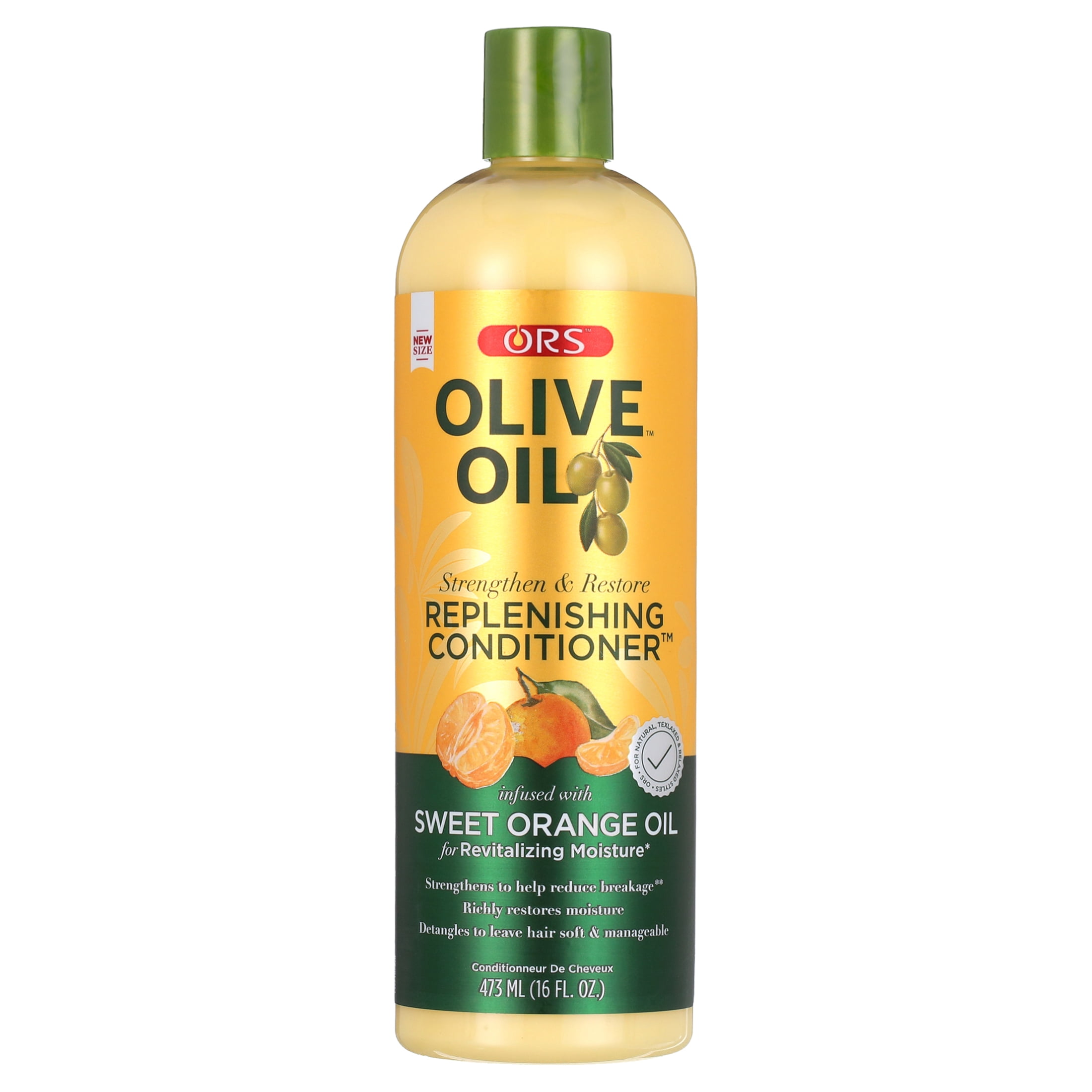 ORS Olive Oil Replenishing Conditioner infused with Sweet Orange Oil for Revitalizing Moisture