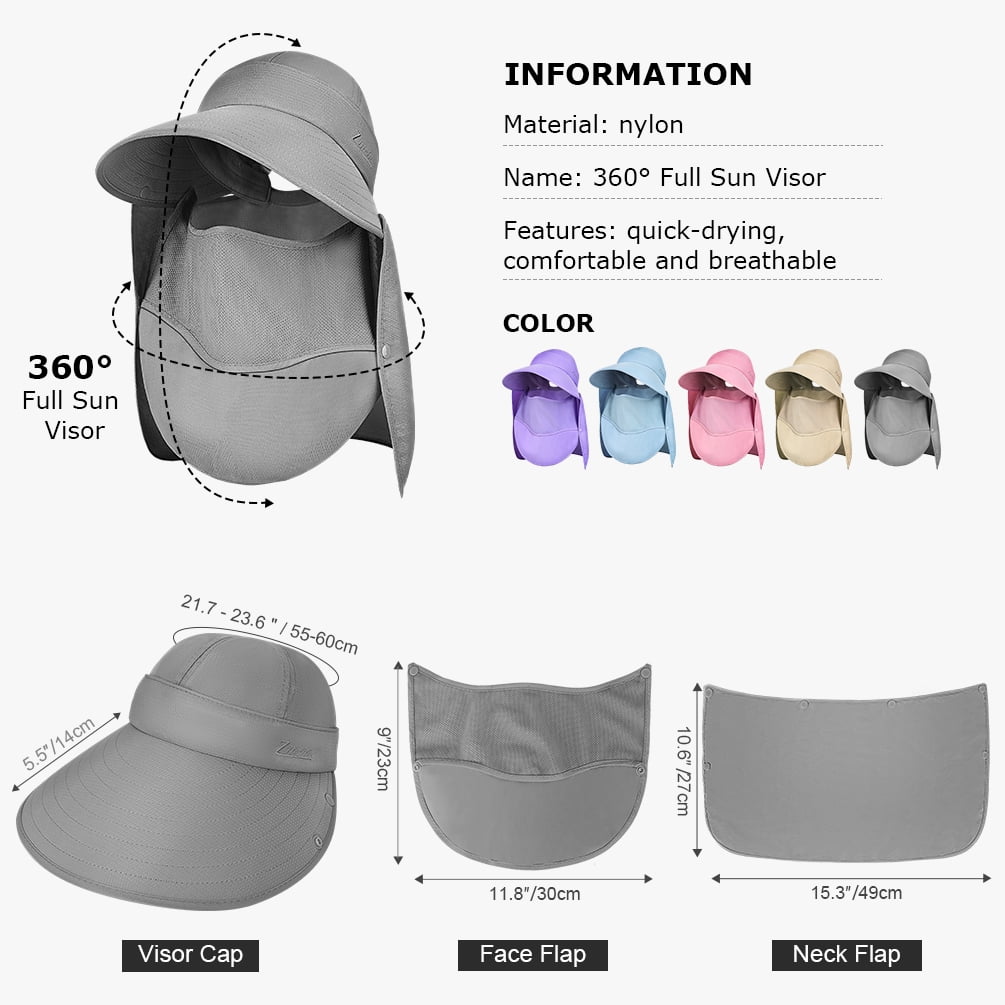 sun flap cap