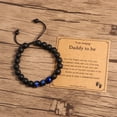 thumbnail image 2 of First Time Dad Gifts, Fathers Day Dad To Be Gifts For Men, New Dad Bracelet Gifts With Jewelry Bag, 2 of 7