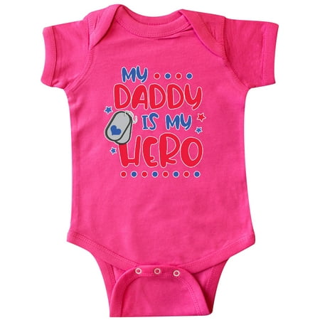 

Inktastic Memorial Day My Daddy is My Hero Gift Baby Boy or Baby Girl Bodysuit