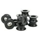 thumbnail image 3 of 10Pcs Roller Bearing Deep UShaped Groove Nylon Coated Pulley Guide Rail Wheel 608ZZ, 3 of 5