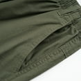 thumbnail image 6 of Labakihah Cargo Pants for Men Mens Solid Color Summer Casual All Match Pants Fashionable Woven Long Cargo Pants with Pockets Army Green XXXXL, 6 of 9