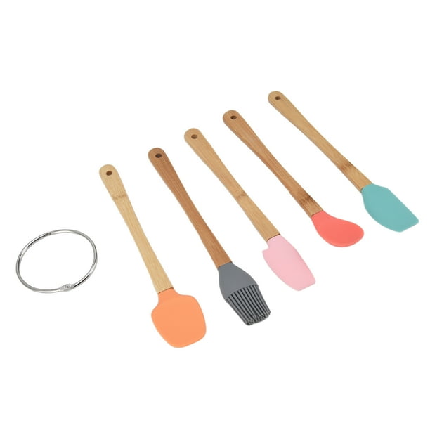 Juego De Utensilios Para Hornear, Cortador De Espátula Y Cepillo, Juego De Herramientas Para Hornear Resistente Al Agua Y Duradero, Raspador De Cuchara Para Chocolate, Pastel, Pan