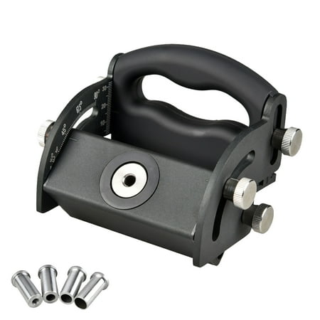 

Ekeka New Arrivals Aluminum Alloy Oblique Hole Positioner DIY Lightweight Accurate Woodworking Tool