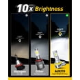 thumbnail image 2 of Lámparas LED AUXITO H11 H8 H9 40000 lm 6500 K blanco frío, 2 of 7