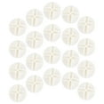 thumbnail image 3 of ColoMX 20 PC CON CUBE CUBO CONECTORES DE PLÁSCO para estanterías de almacenamiento de cubos y gabinete Modular Organizador de arco de armario Clip (blanco), 3 of 8
