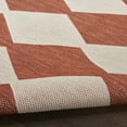 thumbnail image 3 of Nourison Positano Indoor/Outdoor Terracotta 6' x 9' Area Rug (6x9), 3 of 9