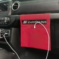 thumbnail image 6 of Shadeidea Jeep Wrangler Sunshade JL Unlimited 4 Door JLU Sun Shade (2018-Current) Top Front+Rear+Trunk-Cherry Red Mesh Screen Cover UV Blocker with Grab Bag Storage Pouch-10 Years Warranty, 6 of 7