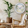 thumbnail image 7 of La Crosse 433-3841MV1T 15.75 inch Indoor/Outdoor Quartz Wall Clock w/Temp - Changes in Latitudes, 7 of 7