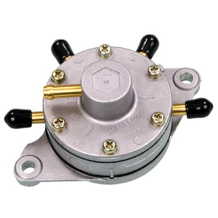 Round Fuel Pump - Mikuni DF52-92 Fuel Pump - Triple Outlet - Round
