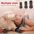 thumbnail image 4 of Anti Slip Dog Socks 2 Pairs - Dog Cat Grip Socks with Straps Traction Control for Indoor on Hardwood Floor Wear, Pet Paw Protector for Small Medium Large Dogs, 4 of 8