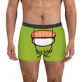 thumbnail image 1 of Balery Fresh Sushi Calzoncillos bóxer para hombre, ropa interior de algodón suave y transpirable con cinturilla de nailon-XX-Large, 1 of 5