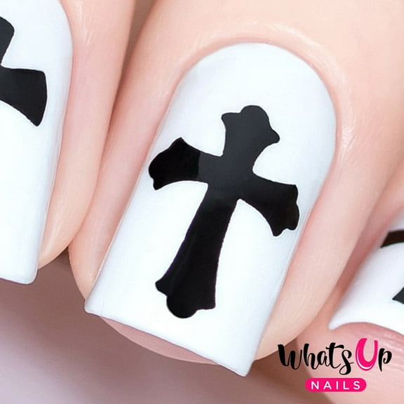 Whats Up Nails Gothic Vinyl Stencils for Halloween Nail Art Design