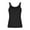 Black, variant on Going out Tops for Women Ribble Knitted Tank Tops Slim Fitted U-Neck Stretch Summer Casual Sleeveless Cute Shirts