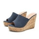 thumbnail image 5 of Novedad de verano, zapatillas de boca de pez con pendiente y tacón alto para mujer de talla grande Wmkox8yii  hj789, 5 of 6