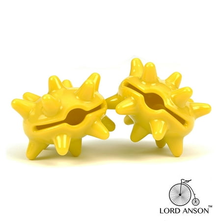 Lord Anson Snack Puzzle Ball 2-PACK - Interactive Dog Puzzle - Treat Dispensing Dog Toy - Best Dog Toy for Fetch and Treat (Best Interactive Dog Toys Reviews)