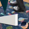 thumbnail image 2 of Yayeee Doormat for Inside 20"x32" Absorbent Low-Profile Washable Non-Slip Rubber Backed Entryway Rug, Cartoon Jellyfish Pattern, 2 of 8