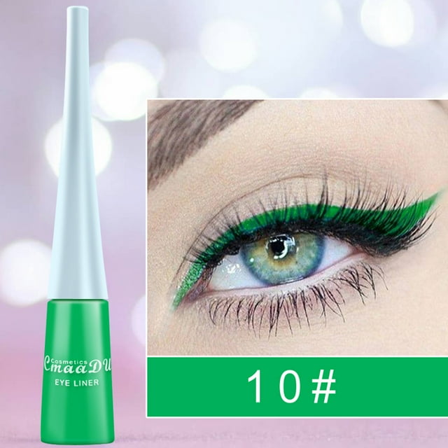 Eyeliner Mate Ganfancp 5Ml Secado Rápido Larga Duración