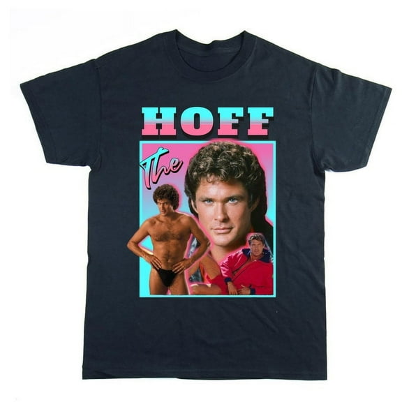 David Hasselhoff Homage Tee, Baywatch Gift, 90's Retro Tshirt, Funny 80s, Humour Tshirt, Gifts for him, Gifts for her, Unisex T-shirt