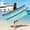 Multicolor_E, variant on Uandlove Microfiber Beach Towel Large 59x29.5 Inch, Sand Free Quick Dry Lightweight Travel Towel for Camping Pool Gym, Soft Absorbent Microfiber Bath Towel