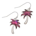 thumbnail image 2 of Elsie & Zoey Women's Abalone Palm Tree Earrings, 2 of 3
