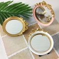 thumbnail image 4 of HELIAHOO Miroir Simple Face Style Européen pour Commode Miroir Extérieur Miroir Mural Portable Miroir Cosmétique de Voyage Miroir en Résine CJ915-10617, 4 of 7
