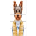 thumbnail image 2 of Terrier en Gilet et Pull - Impression sur Toile d'Art Animalier, 2 of 3